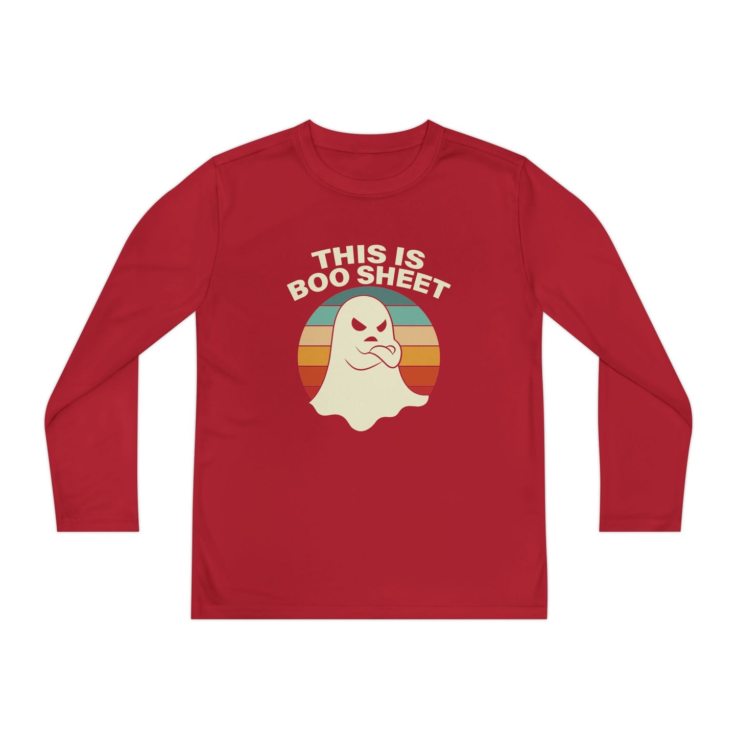 This Is Boo Sheet Funny Halloween T‑Shirt | Sarcastic Ghost Shirt for Spooky Season | Retro Ghost Graphic Tee for Men & Women