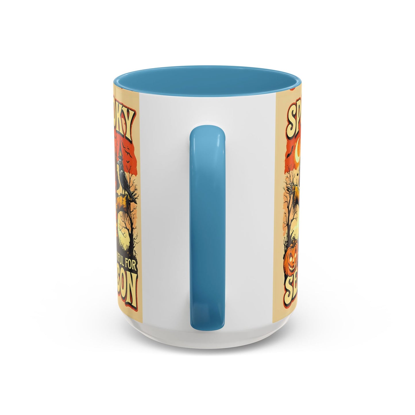 Spooky Thankful for the Season Mug π | Cute Pumpkin Halloween Coffee Cup Accent Mug