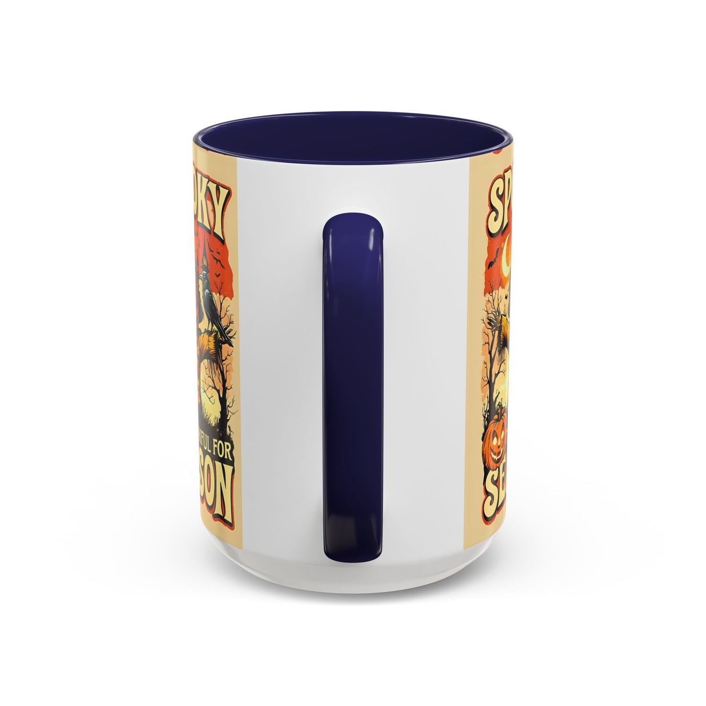 Spooky Thankful for the Season Mug π | Cute Pumpkin Halloween Coffee Cup Accent Mug