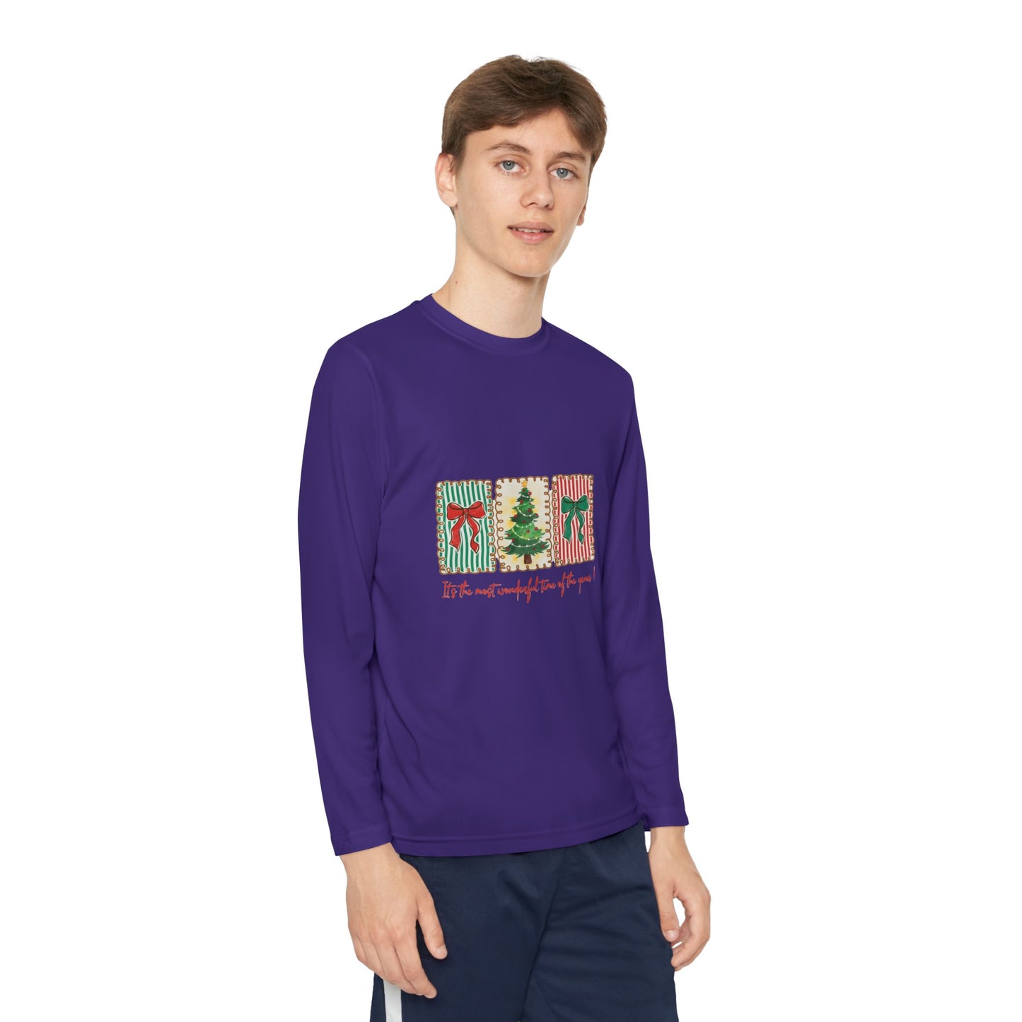 Festive Christmas Tree & Bow Design | It’s the Most Wonderful Time of the Year – Holiday Shirt, Mug, Tote & Home Decor