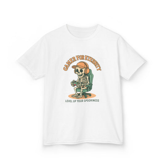 Cool Skeleton Kids Tee, Halloween Shirt, Graphic T-Shirt, Youth Apparel, Fun Gift for Kids, Party Outfit, Kids T-Shirts
