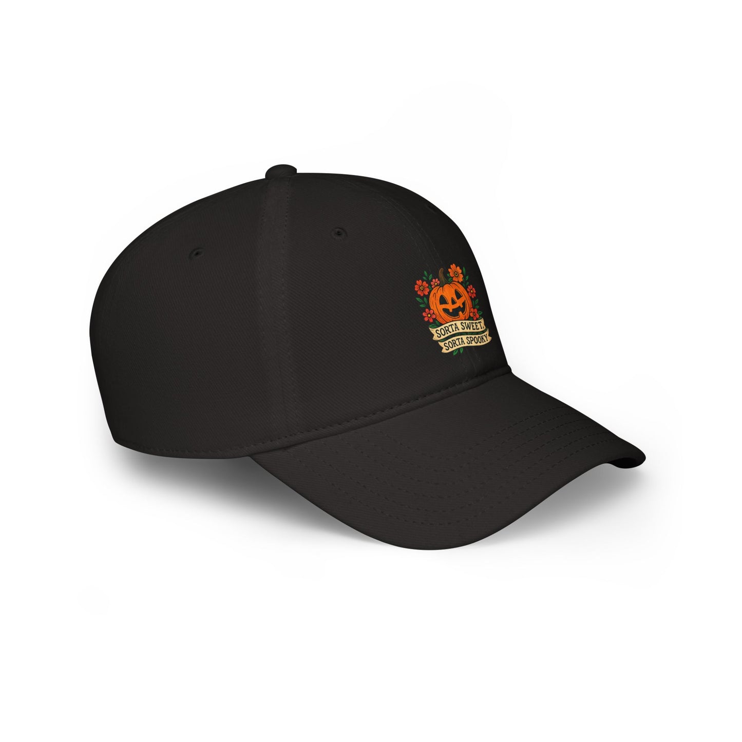 Cute Pumpkin Design – Sorta Sweet, Sorta Spooky Halloween Artwork Baseball Caps