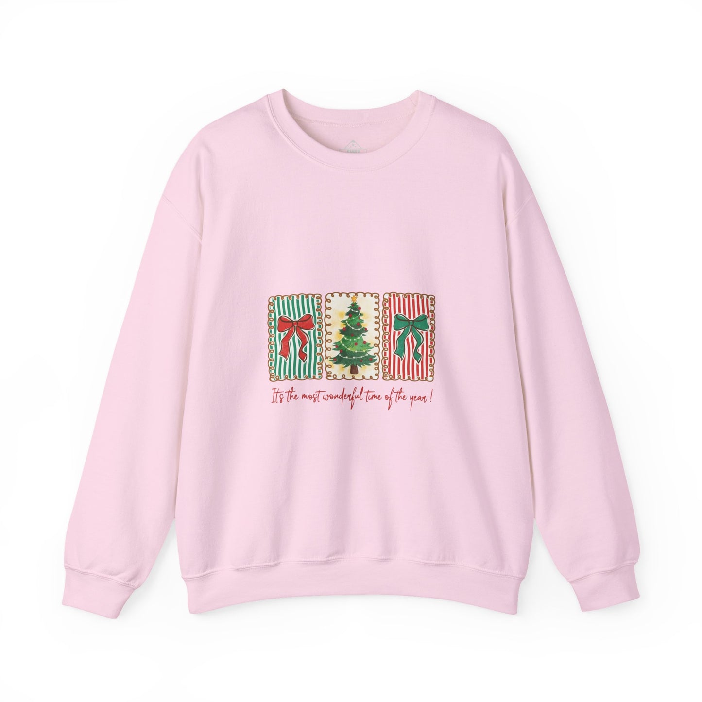 Festive Christmas Tree & Bow Design | It’s the Most Wonderful Time of the Year – Holiday Shirt, Mug, Tote & Home Decor