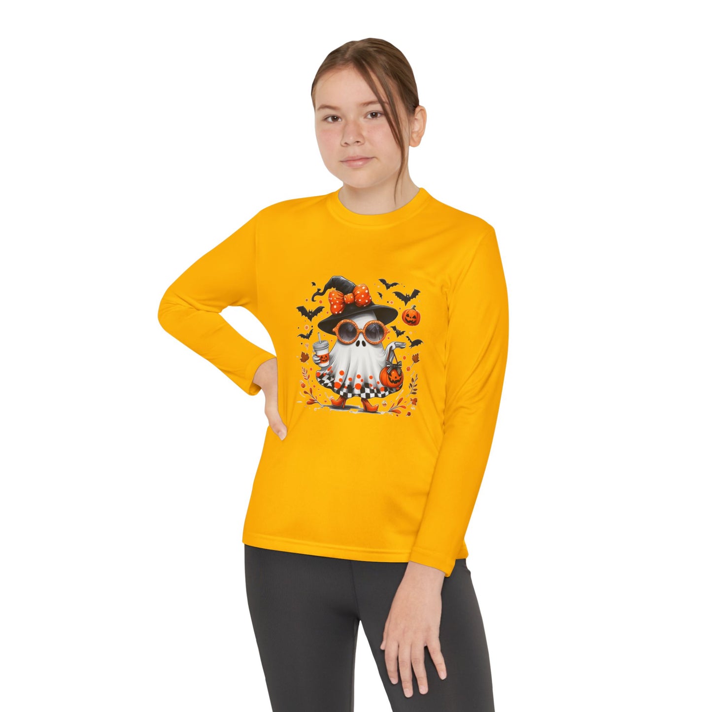 Cute Halloween Ghost  | Trendy Witch Ghost Outfit | Spooky Fall Shirt for Women | Pumpkin Aesthetic Halloween Apparel Gift