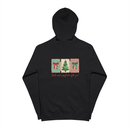 Festive Christmas Tree & Bow Design | It’s the Most Wonderful Time of the Year – Holiday Shirt, Mug, Tote & Home Decor