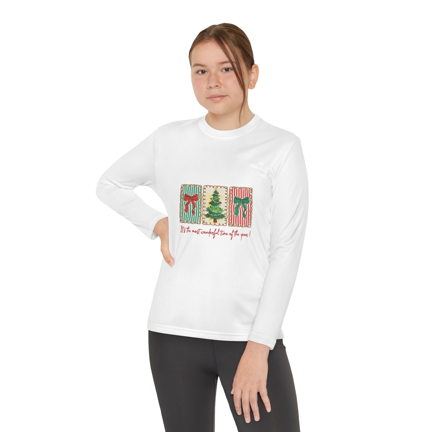 Festive Christmas Tree & Bow Design | It’s the Most Wonderful Time of the Year – Holiday Shirt, Mug, Tote & Home Decor