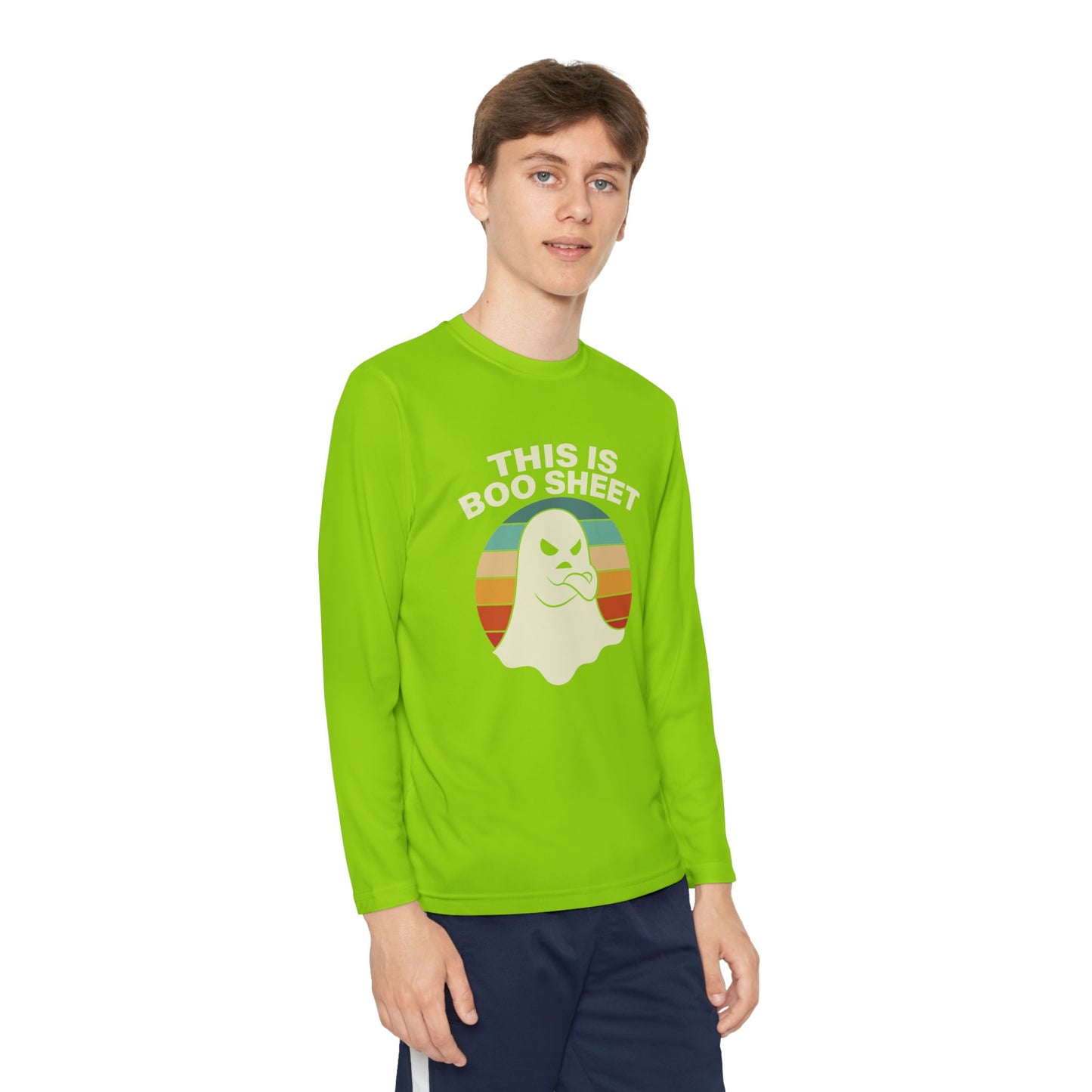 This Is Boo Sheet Funny Halloween T‑Shirt | Sarcastic Ghost Shirt for Spooky Season | Retro Ghost Graphic Tee for Men & Women