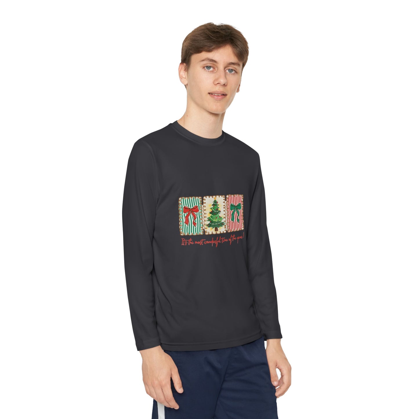 Festive Christmas Tree & Bow Design | It’s the Most Wonderful Time of the Year – Holiday Shirt, Mug, Tote & Home Decor