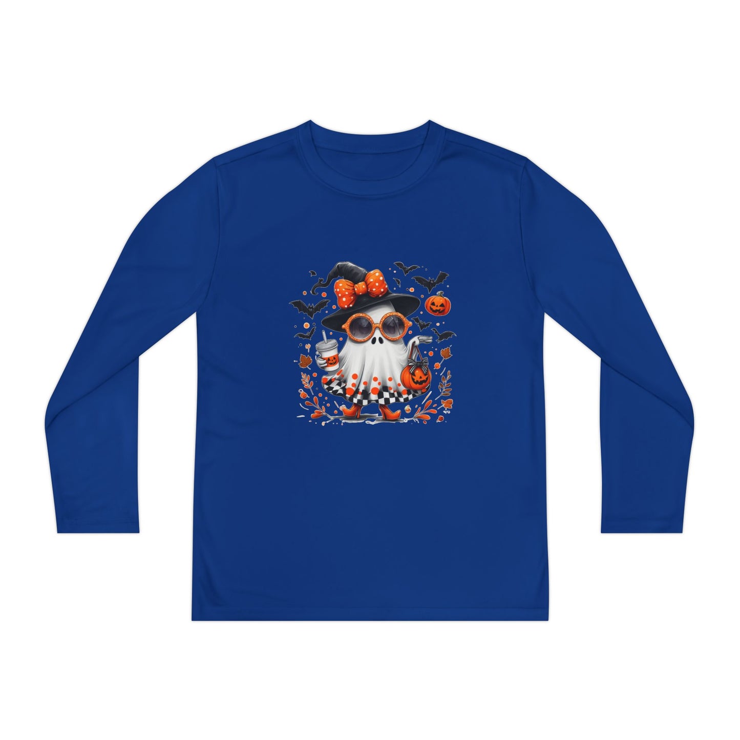 Cute Halloween Ghost  | Trendy Witch Ghost Outfit | Spooky Fall Shirt for Women | Pumpkin Aesthetic Halloween Apparel Gift