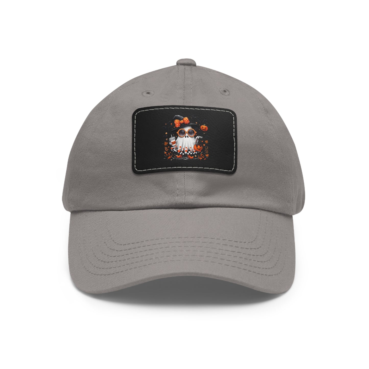 Cute Halloween Ghost T-Shirt | Trendy Witch Ghost Outfit | Spooky Fall Shirt for Women | Pumpkin Aesthetic Halloween Apparel Gift Dad Hat