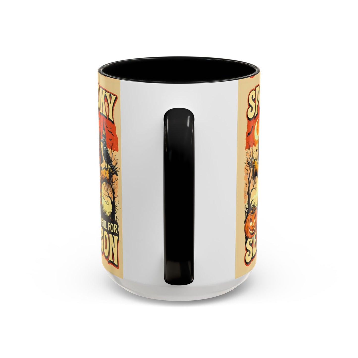 Spooky Thankful for the Season Mug π | Cute Pumpkin Halloween Coffee Cup Accent Mug