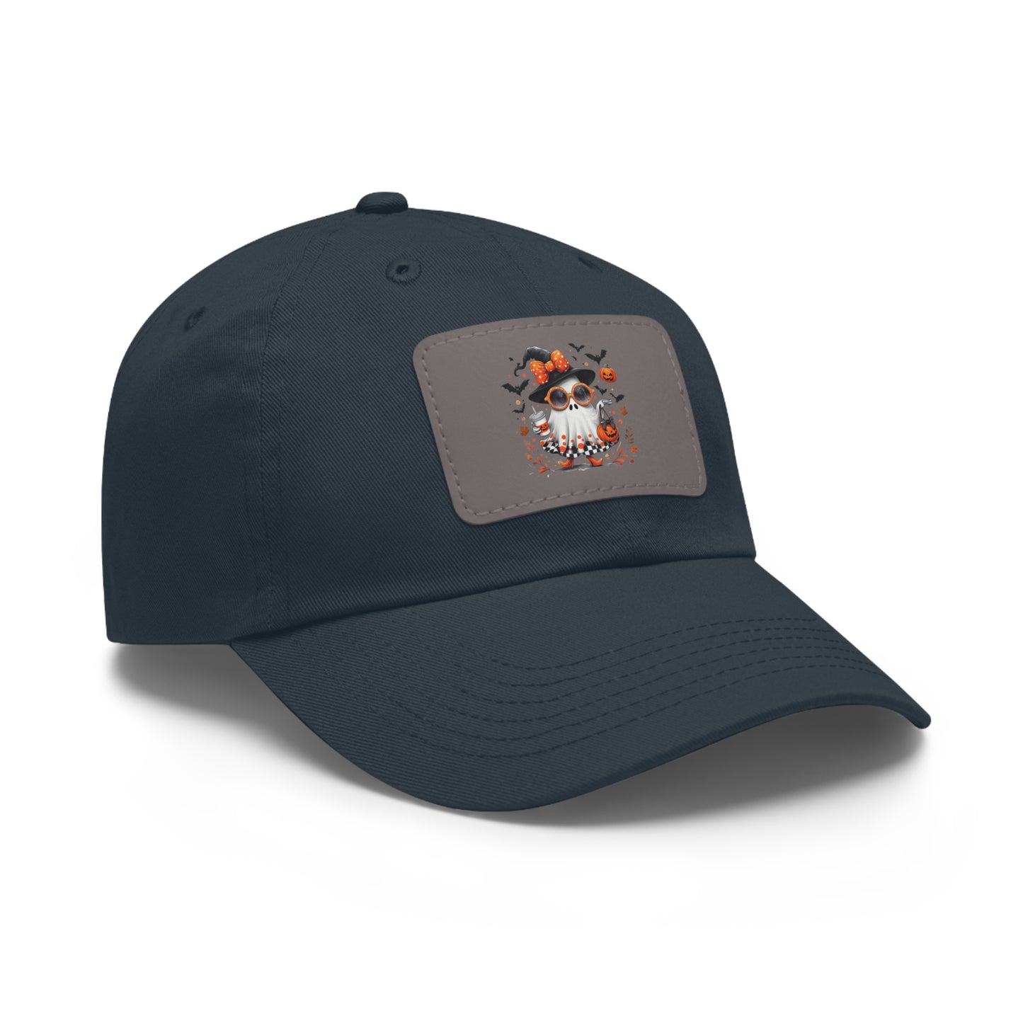 Cute Halloween Ghost T-Shirt | Trendy Witch Ghost Outfit | Spooky Fall Shirt for Women | Pumpkin Aesthetic Halloween Apparel Gift Dad Hat