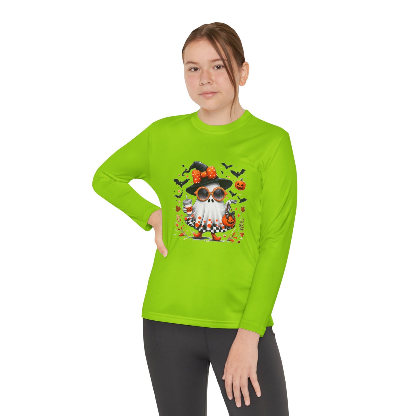 Cute Halloween Ghost  | Trendy Witch Ghost Outfit | Spooky Fall Shirt for Women | Pumpkin Aesthetic Halloween Apparel Gift