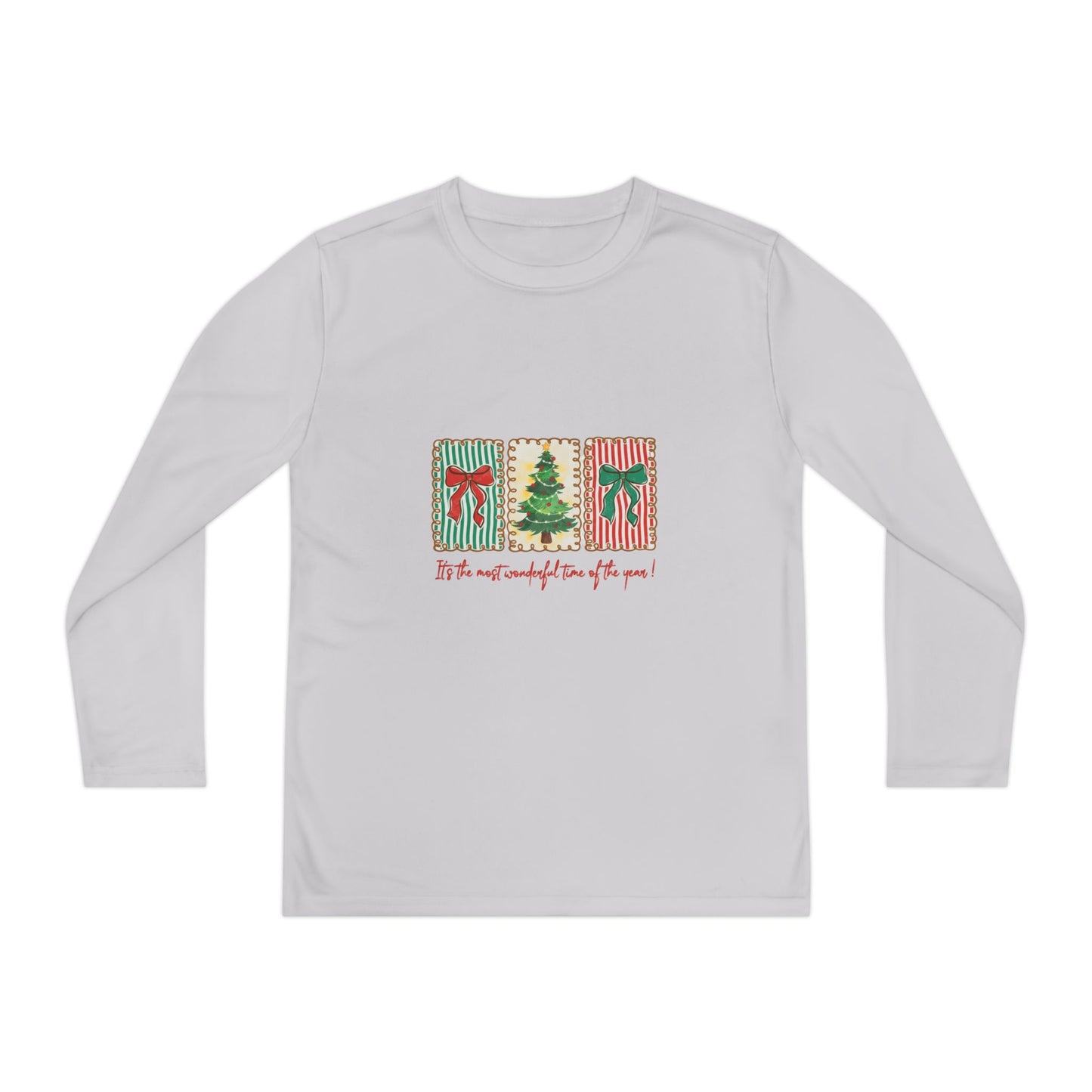Festive Christmas Tree & Bow Design | It’s the Most Wonderful Time of the Year – Holiday Shirt, Mug, Tote & Home Decor