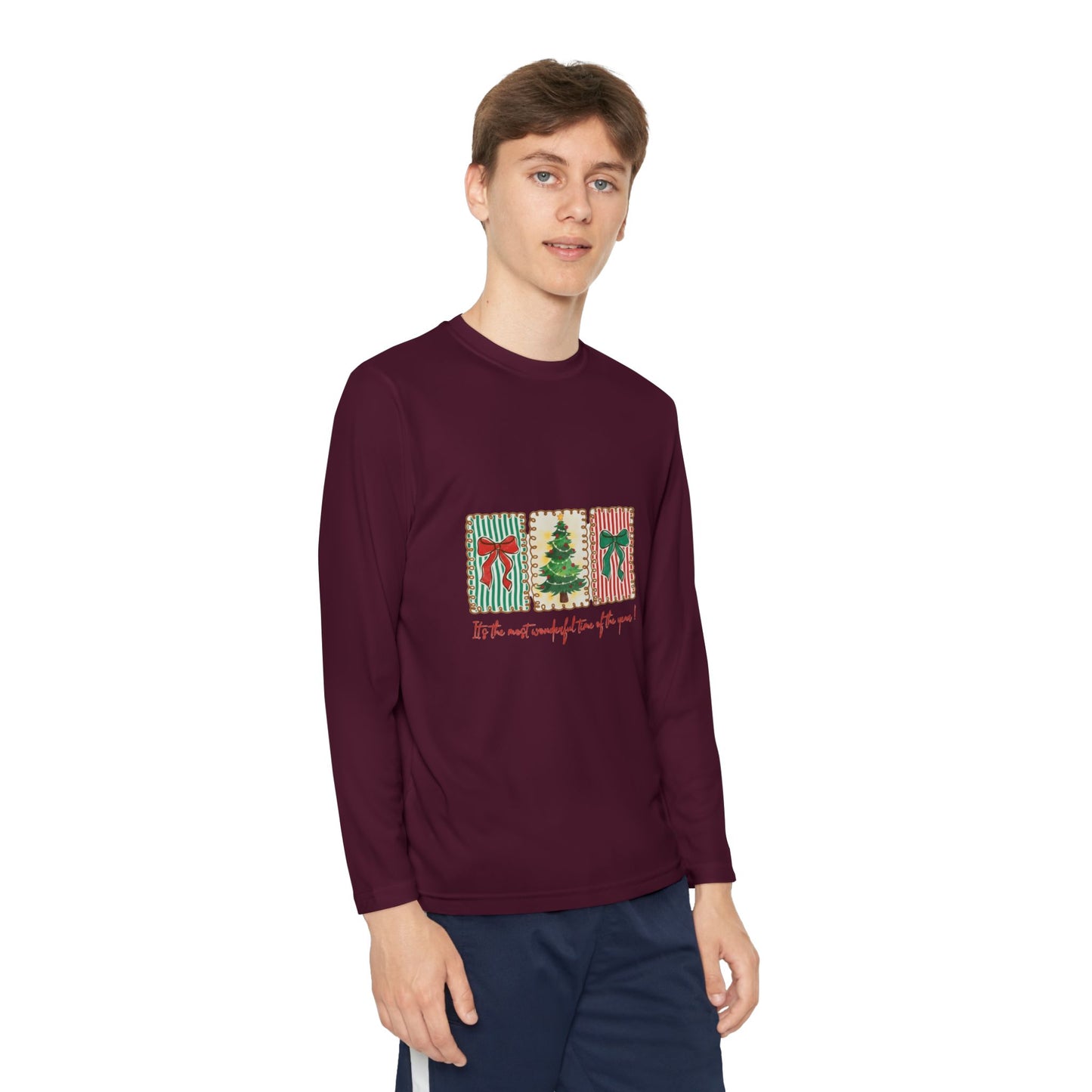 Festive Christmas Tree & Bow Design | It’s the Most Wonderful Time of the Year – Holiday Shirt, Mug, Tote & Home Decor