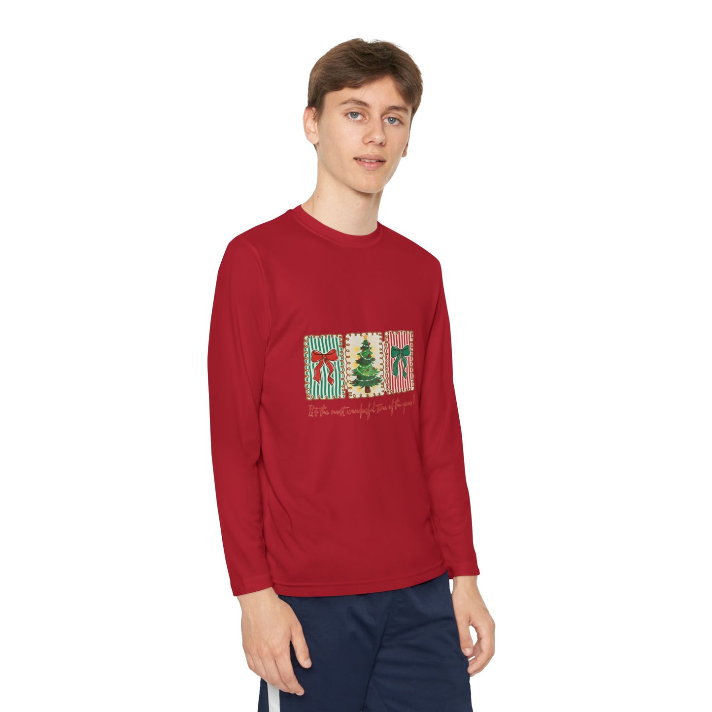 Festive Christmas Tree & Bow Design | It’s the Most Wonderful Time of the Year – Holiday Shirt, Mug, Tote & Home Decor