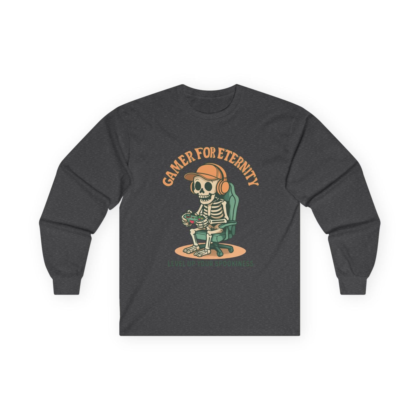 Gamer Skeleton Design – Gaming Skeleton Artwork for Halloween & Spooky Gamers