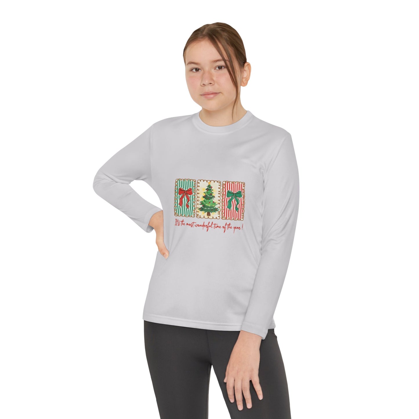 Festive Christmas Tree & Bow Design | It’s the Most Wonderful Time of the Year – Holiday Shirt, Mug, Tote & Home Decor