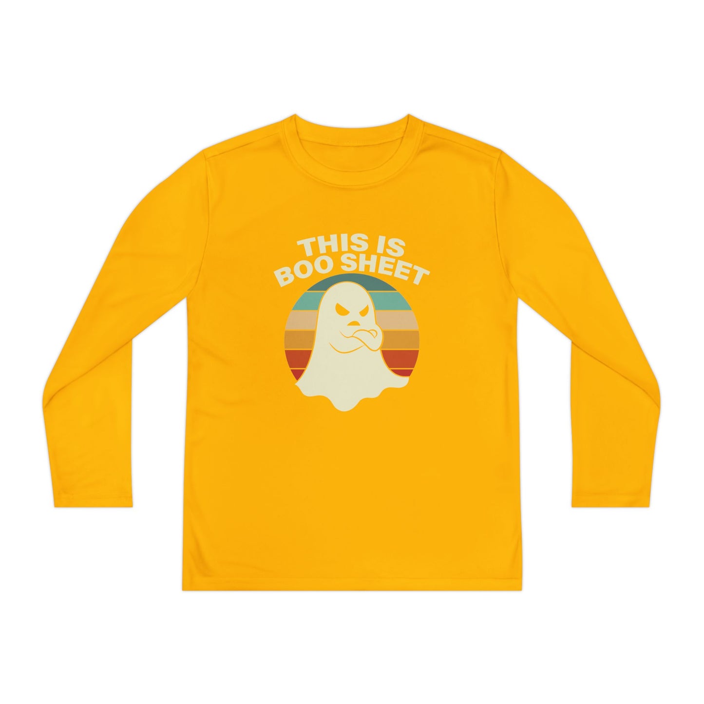 This Is Boo Sheet Funny Halloween T‑Shirt | Sarcastic Ghost Shirt for Spooky Season | Retro Ghost Graphic Tee for Men & Women
