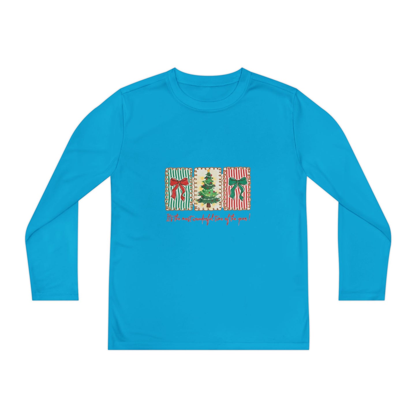 Festive Christmas Tree & Bow Design | It’s the Most Wonderful Time of the Year – Holiday Shirt, Mug, Tote & Home Decor