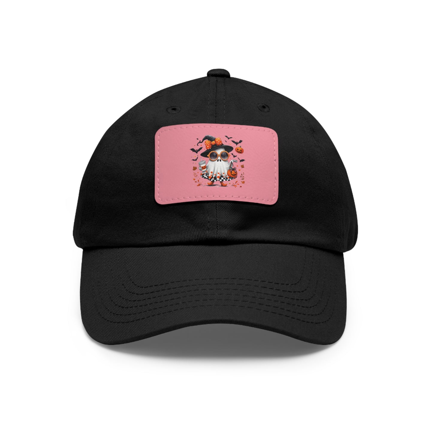 Cute Halloween Ghost T-Shirt | Trendy Witch Ghost Outfit | Spooky Fall Shirt for Women | Pumpkin Aesthetic Halloween Apparel Gift Dad Hat
