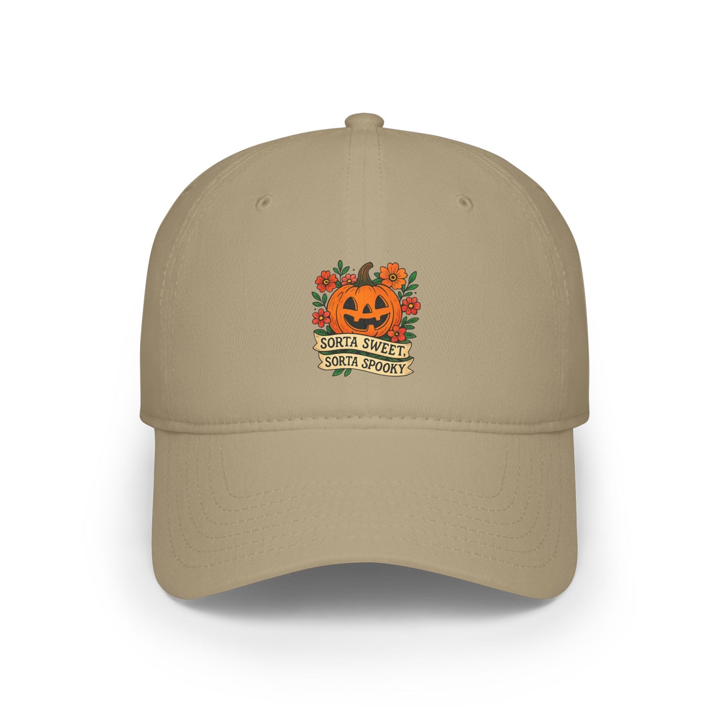Cute Pumpkin Design – Sorta Sweet, Sorta Spooky Halloween Artwork Baseball Caps