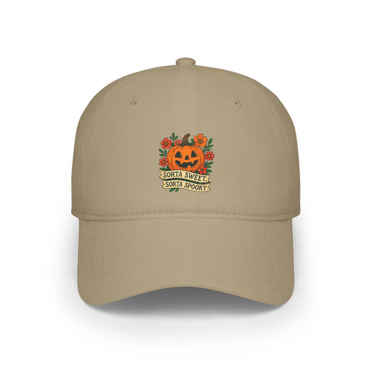 Cute Pumpkin Design – Sorta Sweet, Sorta Spooky Halloween Artwork Baseball Caps