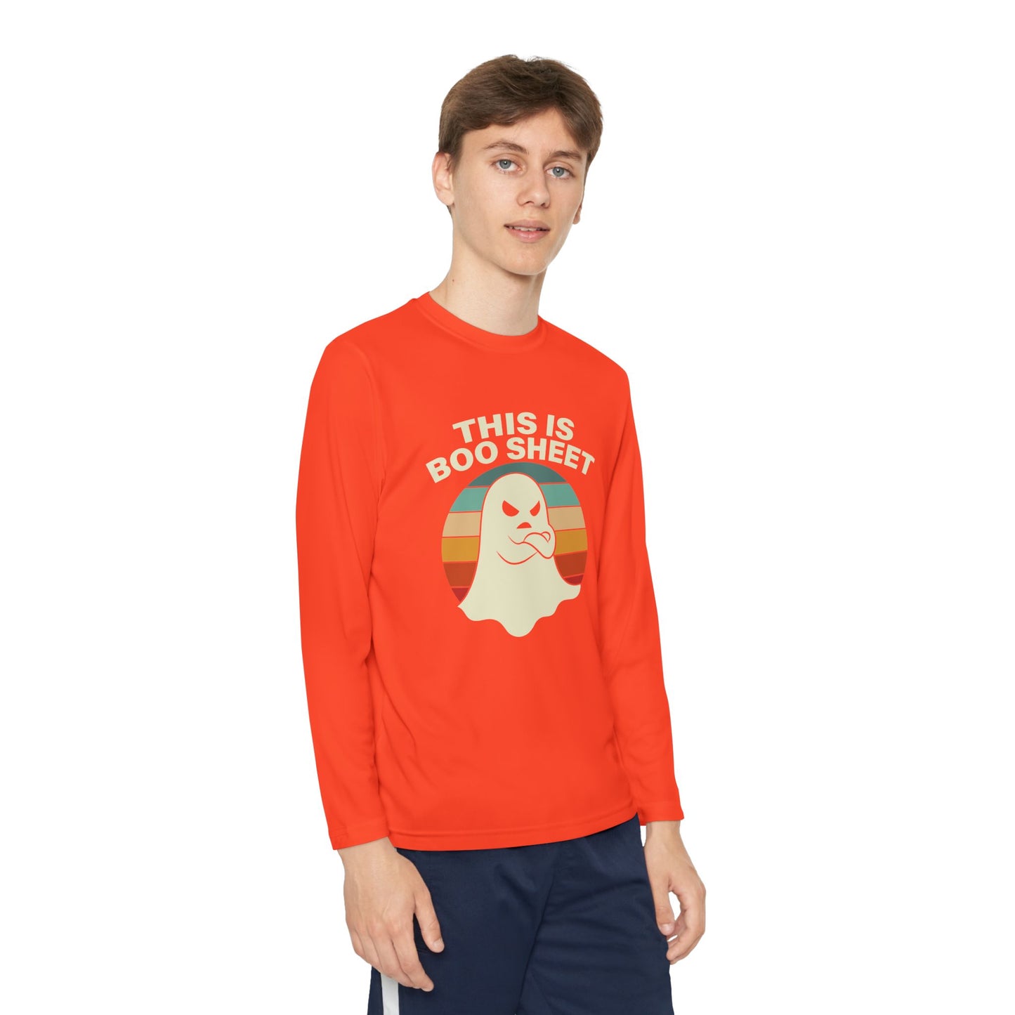 This Is Boo Sheet Funny Halloween T‑Shirt | Sarcastic Ghost Shirt for Spooky Season | Retro Ghost Graphic Tee for Men & Women