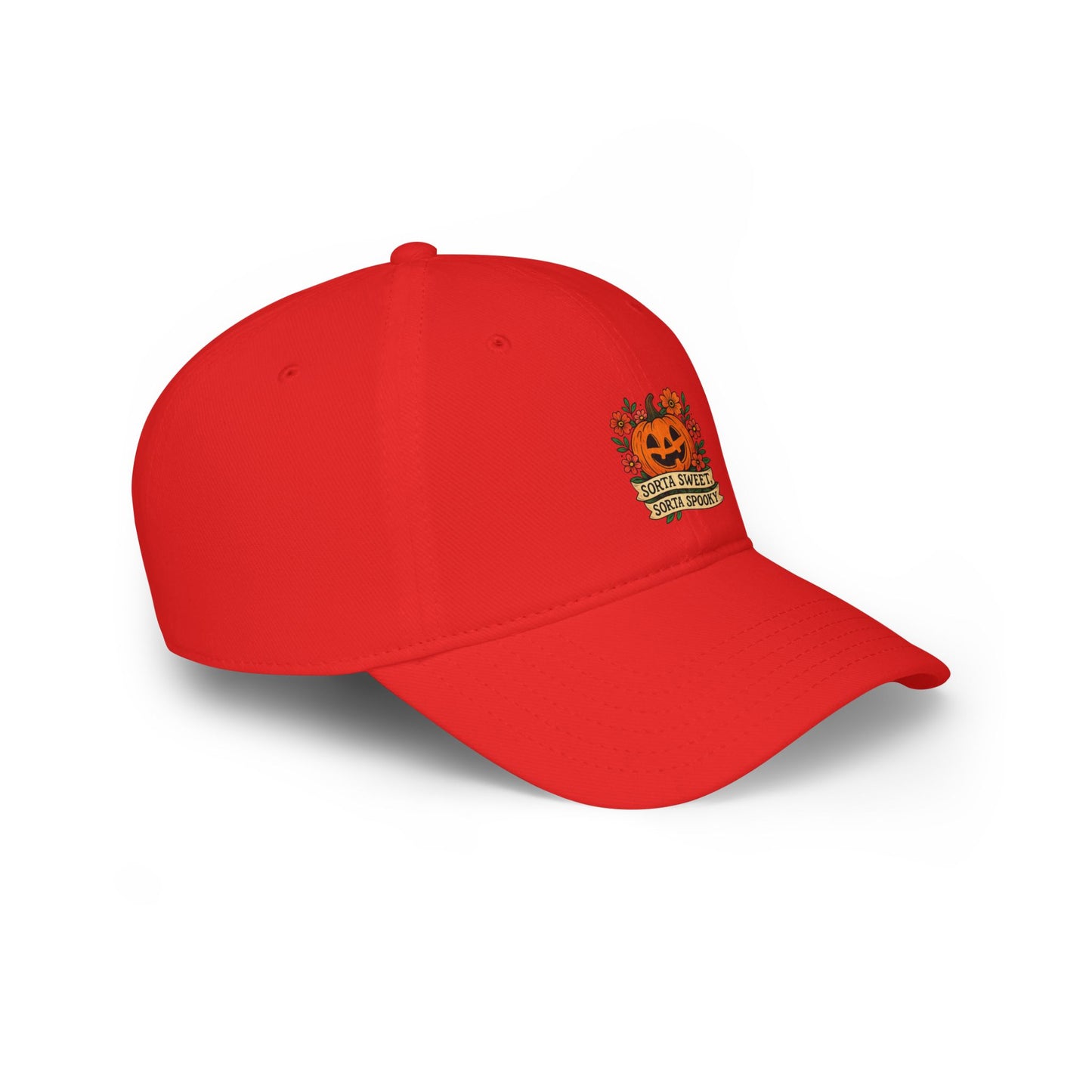 Cute Pumpkin Design – Sorta Sweet, Sorta Spooky Halloween Artwork Baseball Caps
