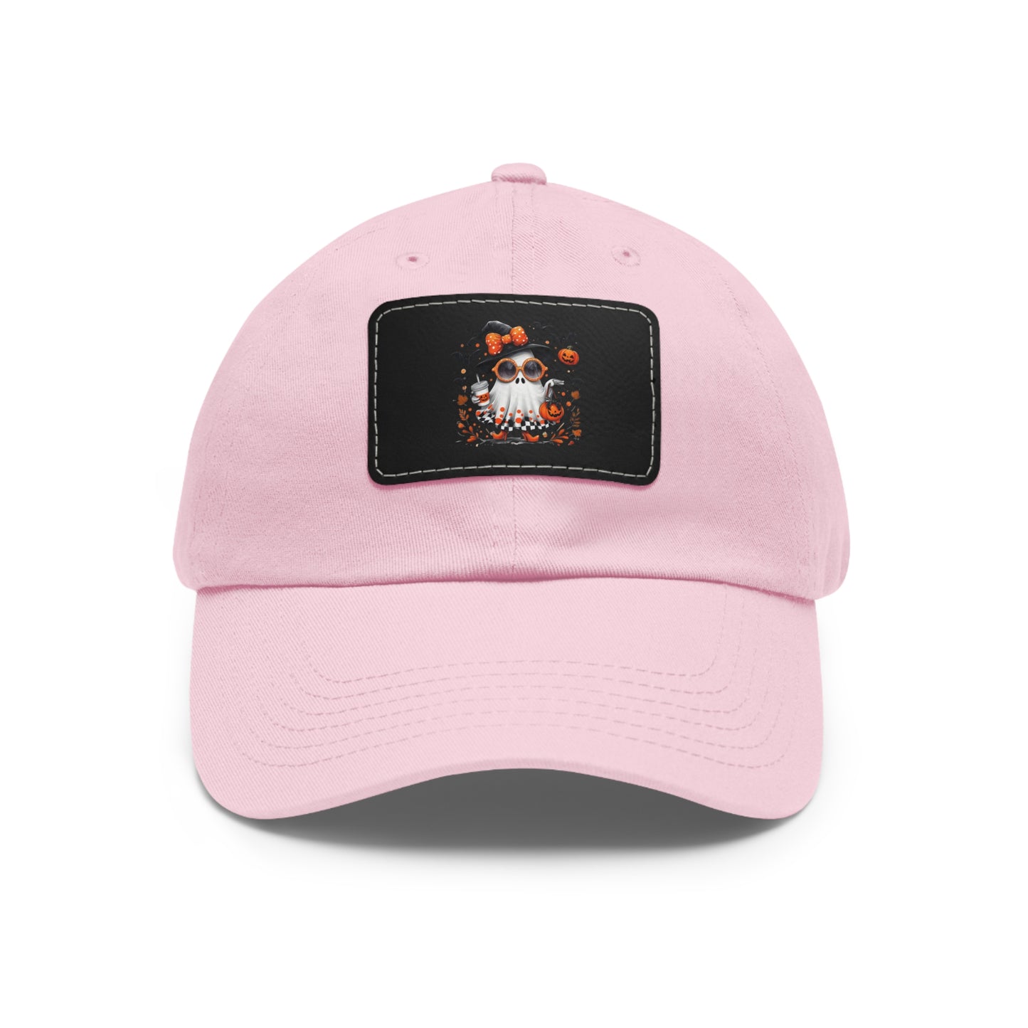Cute Halloween Ghost T-Shirt | Trendy Witch Ghost Outfit | Spooky Fall Shirt for Women | Pumpkin Aesthetic Halloween Apparel Gift Dad Hat