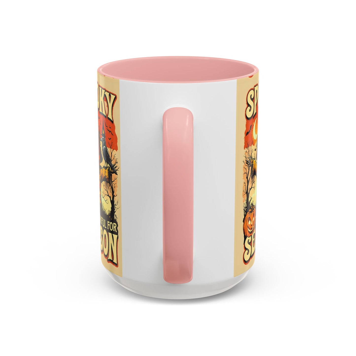 Spooky Thankful for the Season Mug π | Cute Pumpkin Halloween Coffee Cup Accent Mug