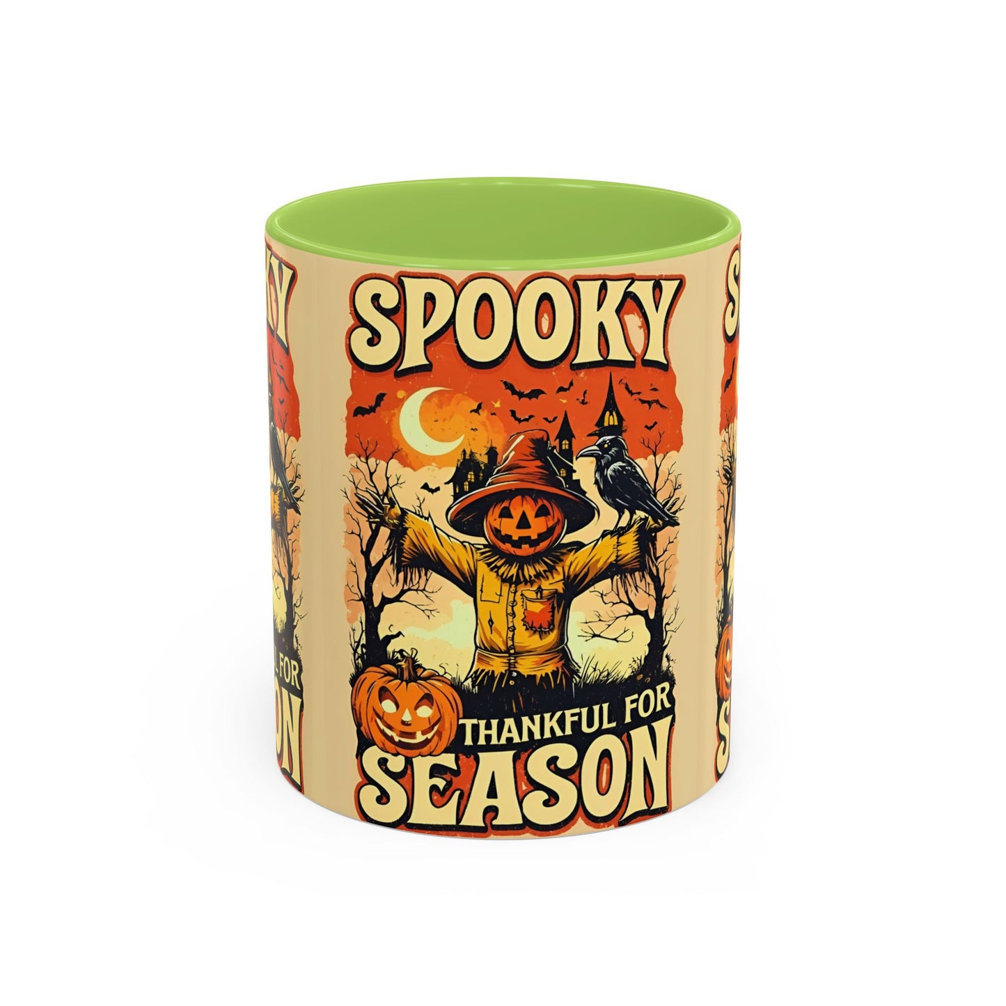Spooky Thankful for the Season Mug π | Cute Pumpkin Halloween Coffee Cup Accent Mug