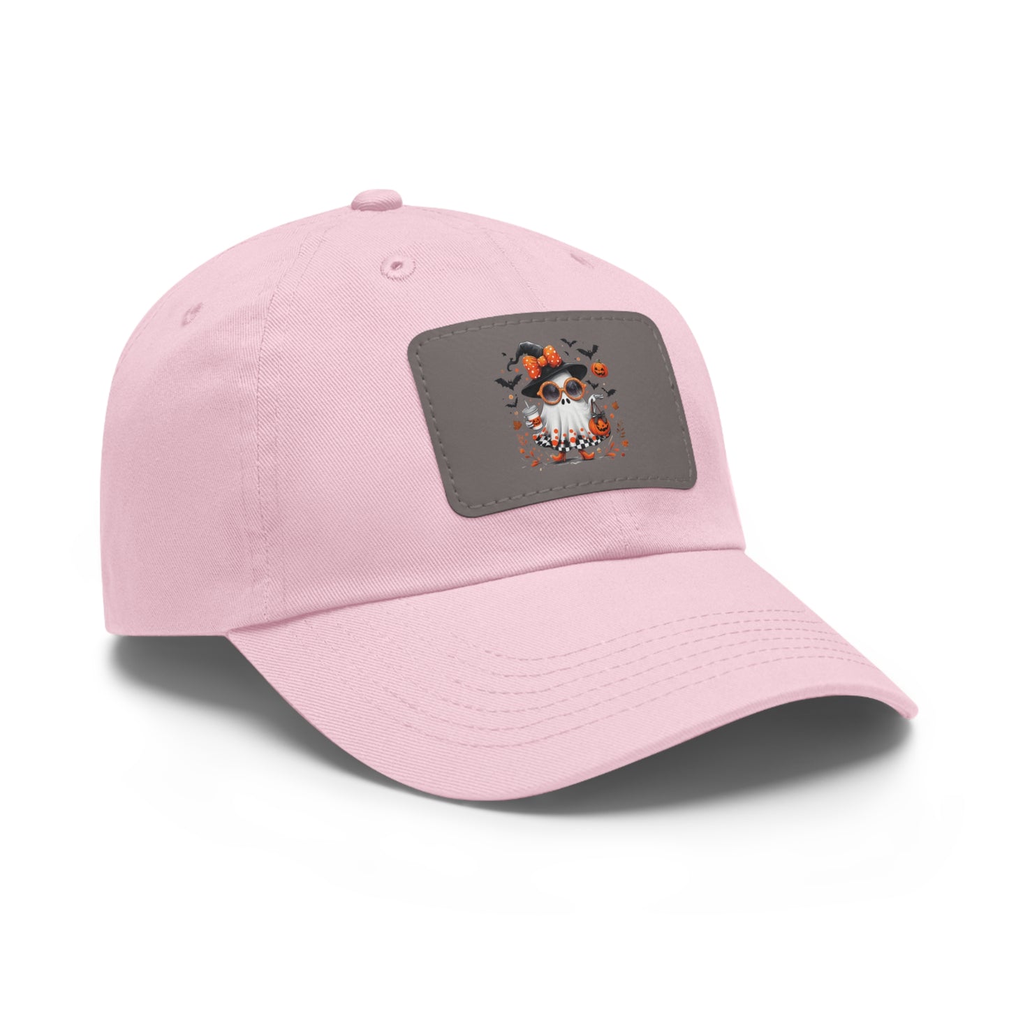 Cute Halloween Ghost T-Shirt | Trendy Witch Ghost Outfit | Spooky Fall Shirt for Women | Pumpkin Aesthetic Halloween Apparel Gift Dad Hat