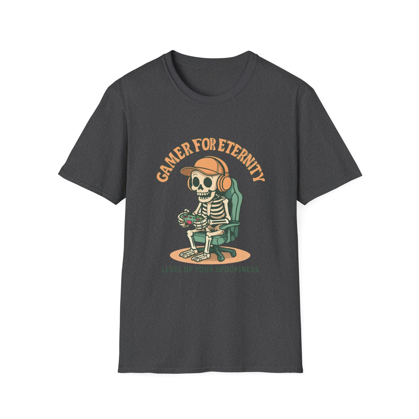 Gamer Skeleton Design – Gaming Skeleton Artwork for Halloween & Spooky Gamers