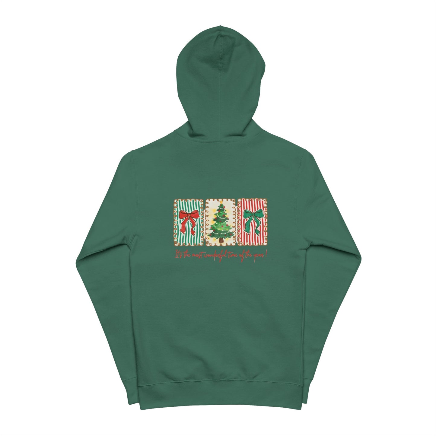 Festive Christmas Tree & Bow Design | It’s the Most Wonderful Time of the Year – Holiday Shirt, Mug, Tote & Home Decor