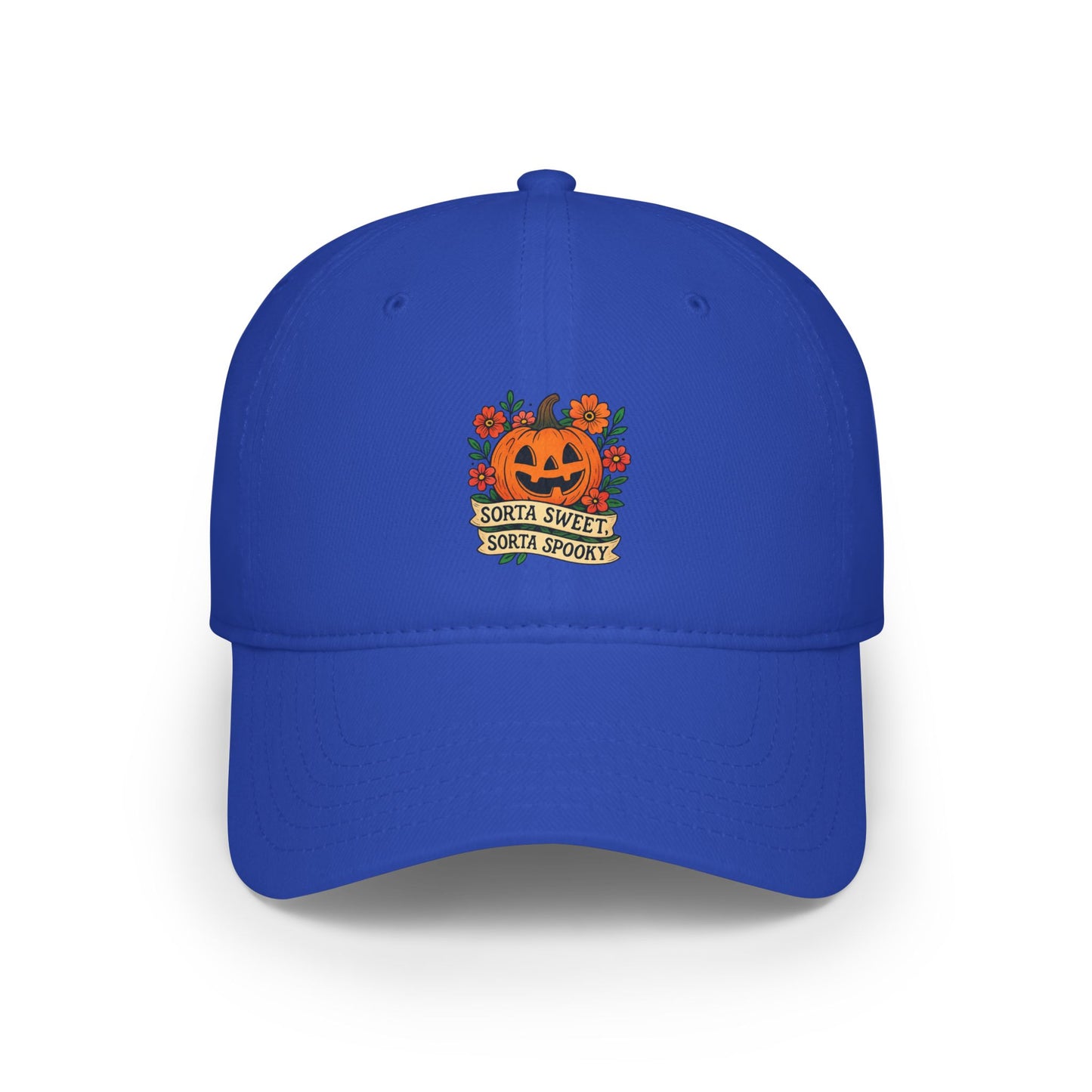 Cute Pumpkin Design – Sorta Sweet, Sorta Spooky Halloween Artwork Baseball Caps