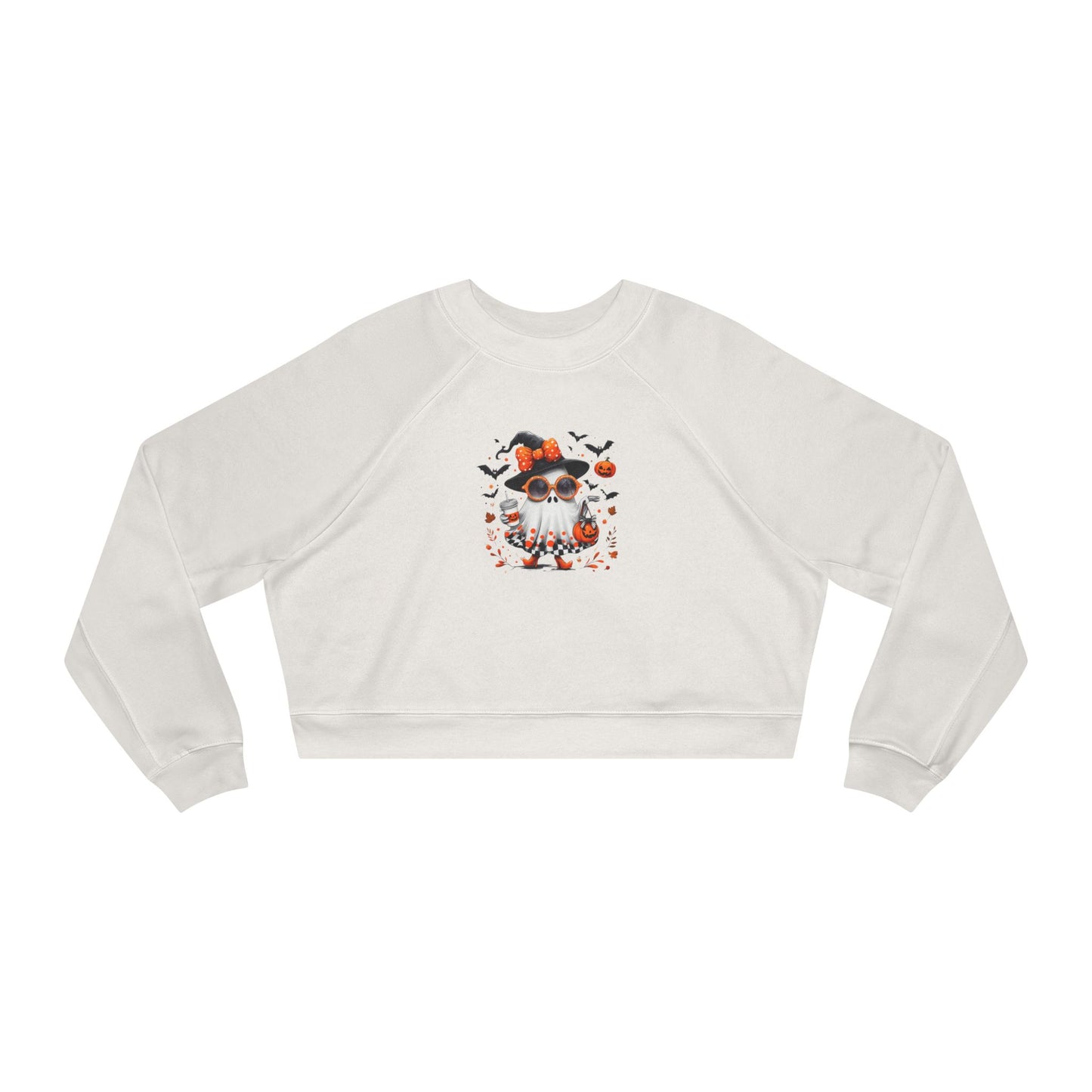 Cute Halloween Ghost | Trendy Witch Ghost Outfit | Spooky Fall Shirt for Women | Pumpkin Aesthetic Halloween Apparel Gift