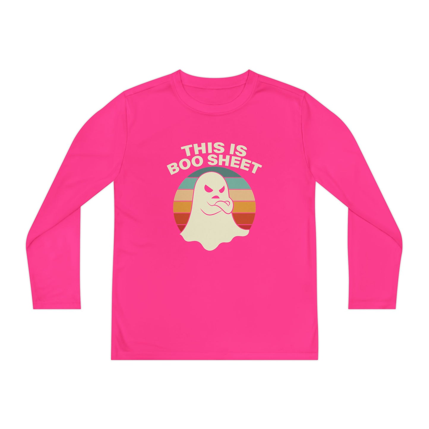 This Is Boo Sheet Funny Halloween T‑Shirt | Sarcastic Ghost Shirt for Spooky Season | Retro Ghost Graphic Tee for Men & Women