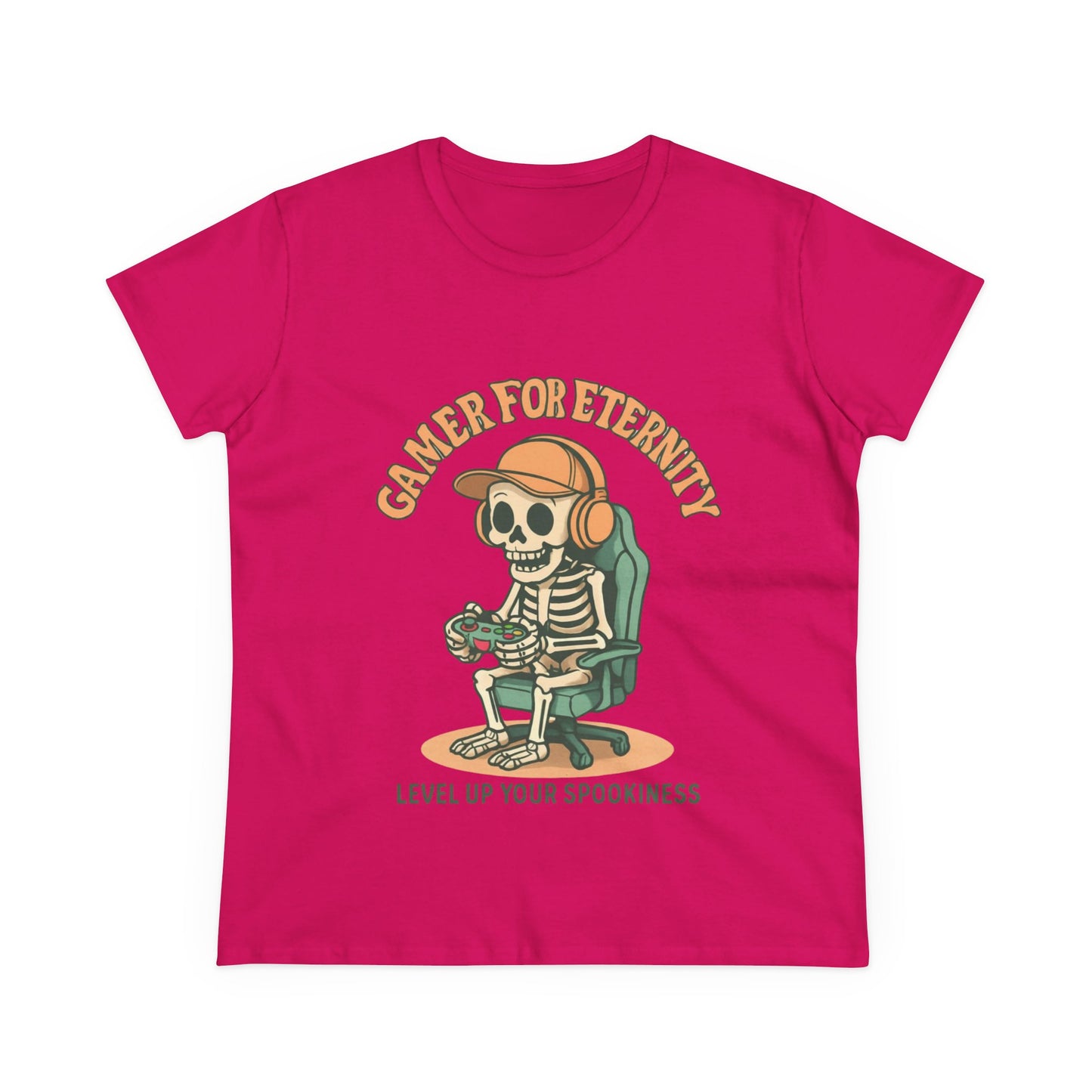 Halloween Gamer Tee, Gamer for Eternity Shirt, Spooky T-Shirt, Video Game Apparel, Halloween Costume Top