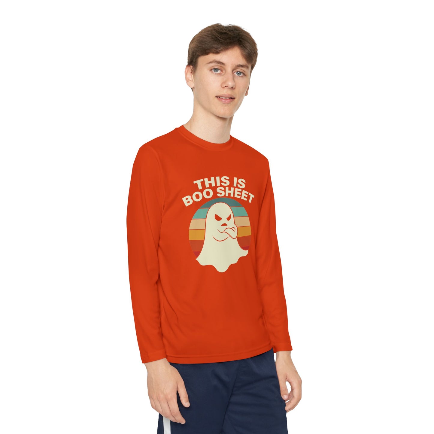 This Is Boo Sheet Funny Halloween T‑Shirt | Sarcastic Ghost Shirt for Spooky Season | Retro Ghost Graphic Tee for Men & Women