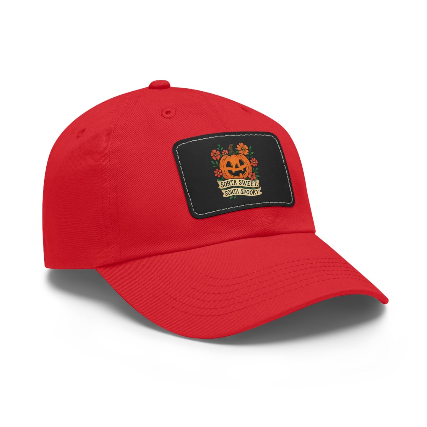 Cute Pumpkin Design – Sorta Sweet, Sorta Spooky Halloween Artwork Dad Hat