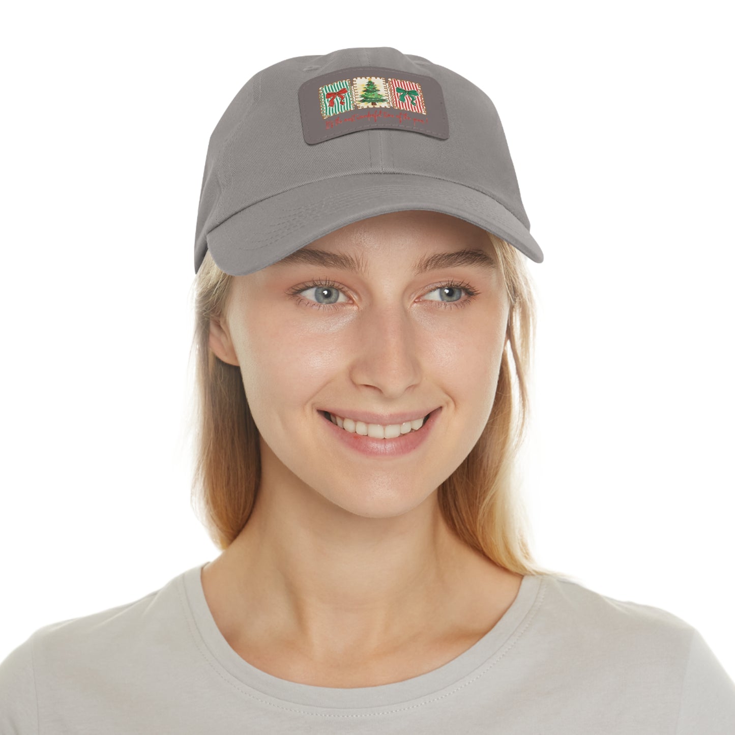 Festive Christmas Tree & Bow Design | It’s the Most Wonderful Time of the Year – Holiday Shirt, Mug, Tote & Home Decor Dad Hat