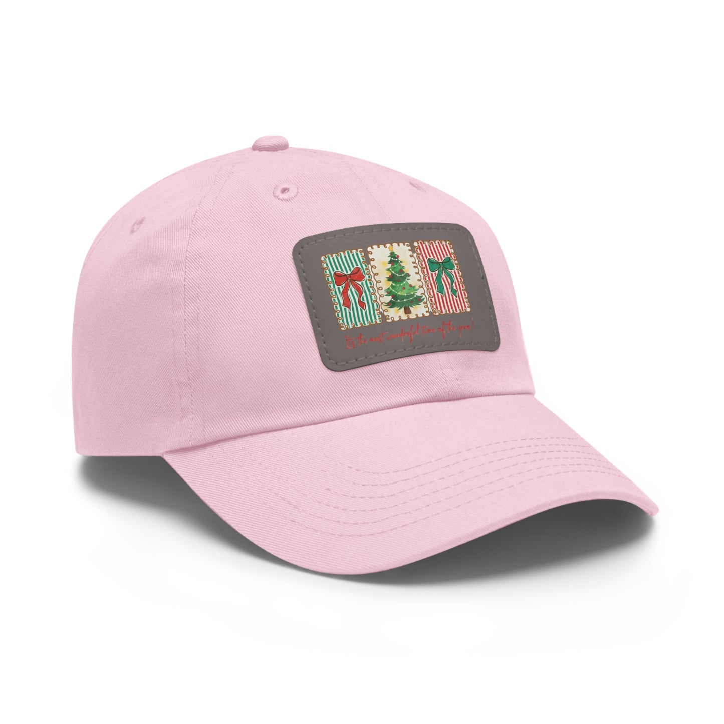 Festive Christmas Tree & Bow Design | It’s the Most Wonderful Time of the Year – Holiday Shirt, Mug, Tote & Home Decor Dad Hat