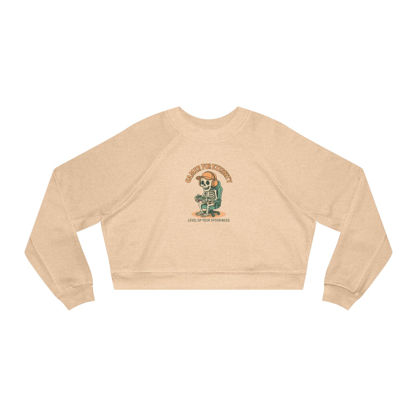 Cozy Women's Cropped Fleece Pullover | Funny Sweatshirt for Casual Wear, Great for Gifting, Fall/Winter Essentials, Lounge Wear, [...]