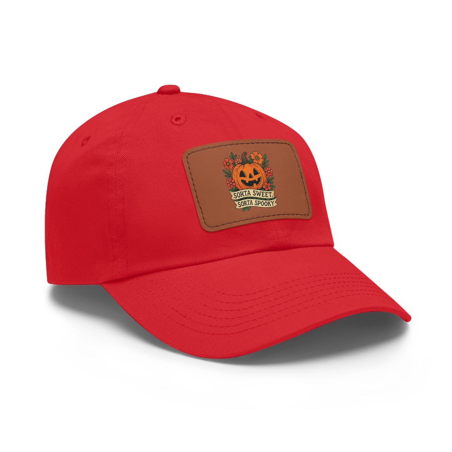 Cute Pumpkin Design – Sorta Sweet, Sorta Spooky Halloween Artwork Dad Hat