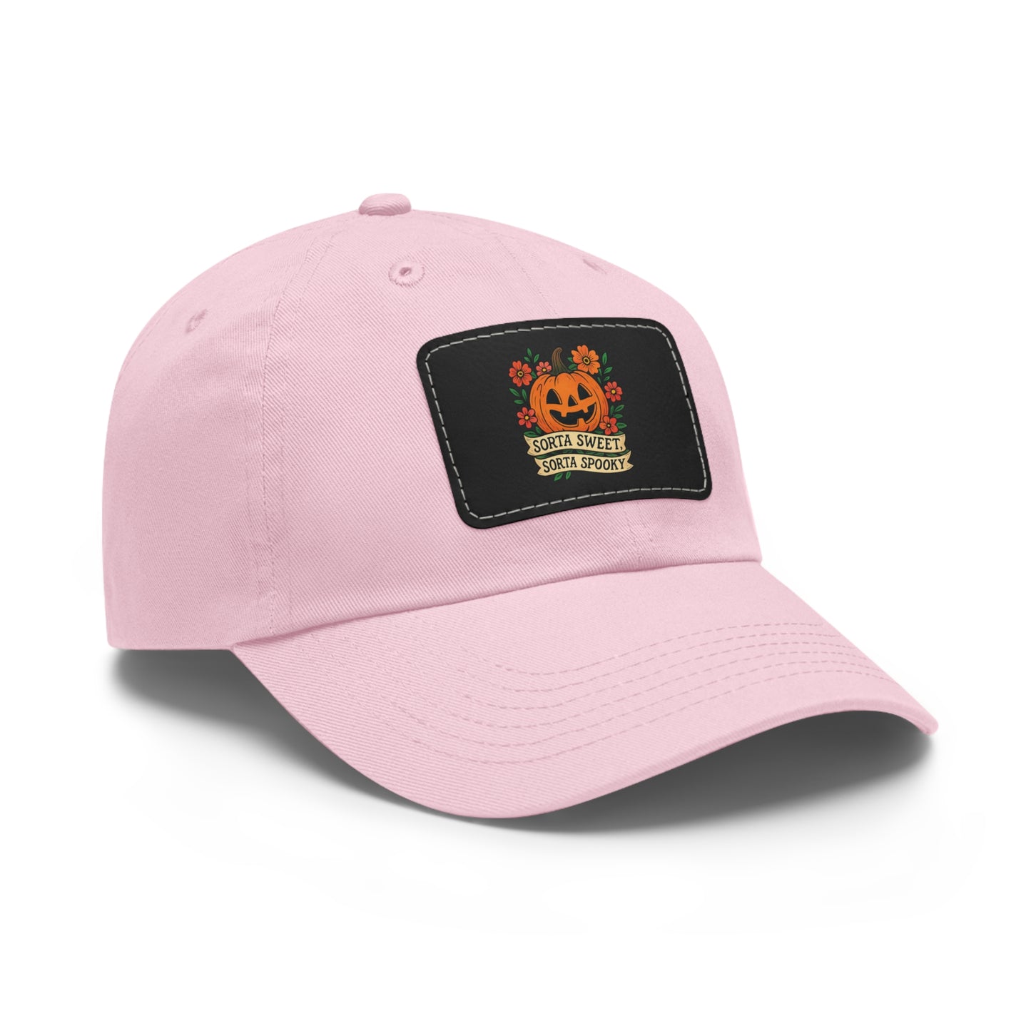 Cute Pumpkin Design – Sorta Sweet, Sorta Spooky Halloween Artwork Dad Hat
