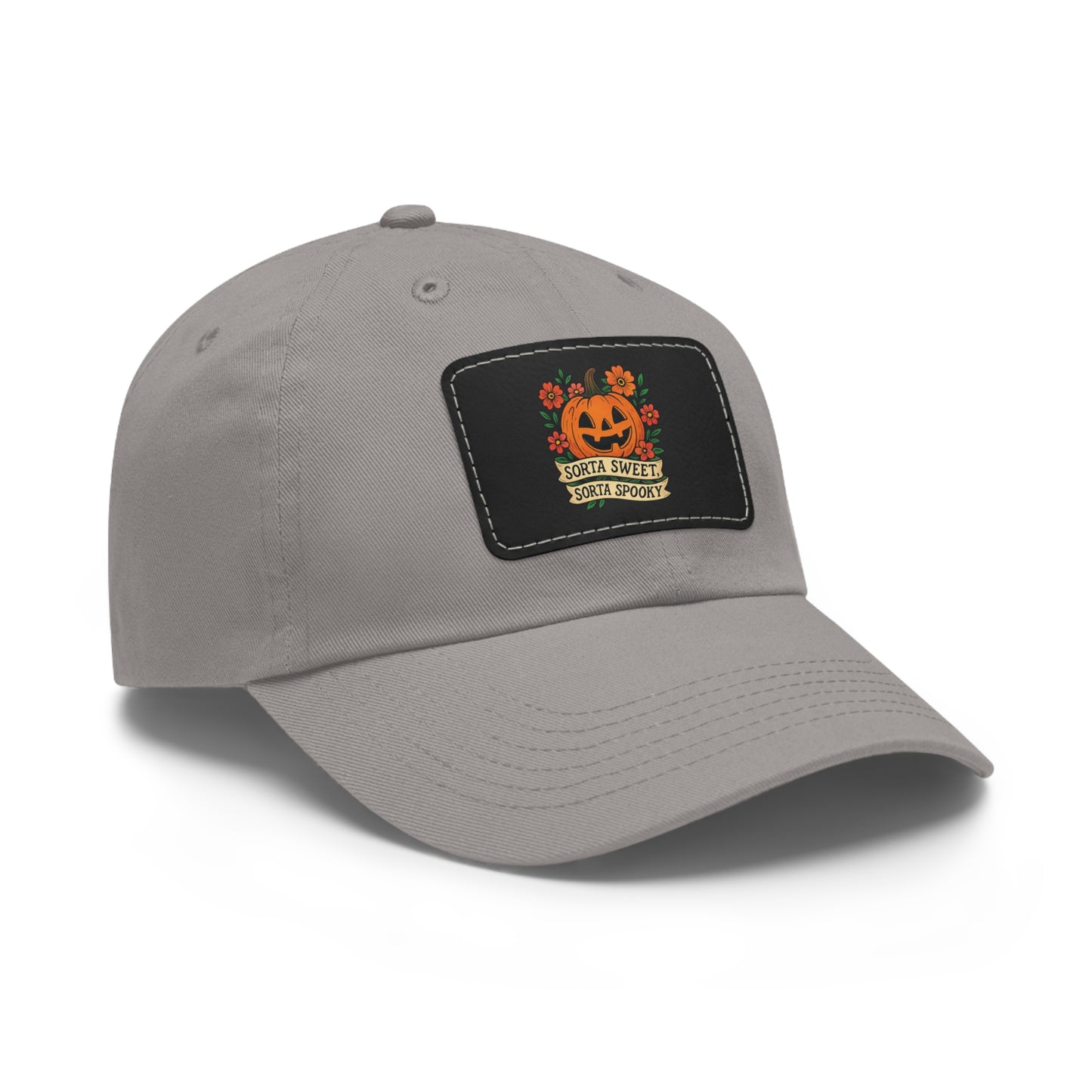 Cute Pumpkin Design – Sorta Sweet, Sorta Spooky Halloween Artwork Dad Hat