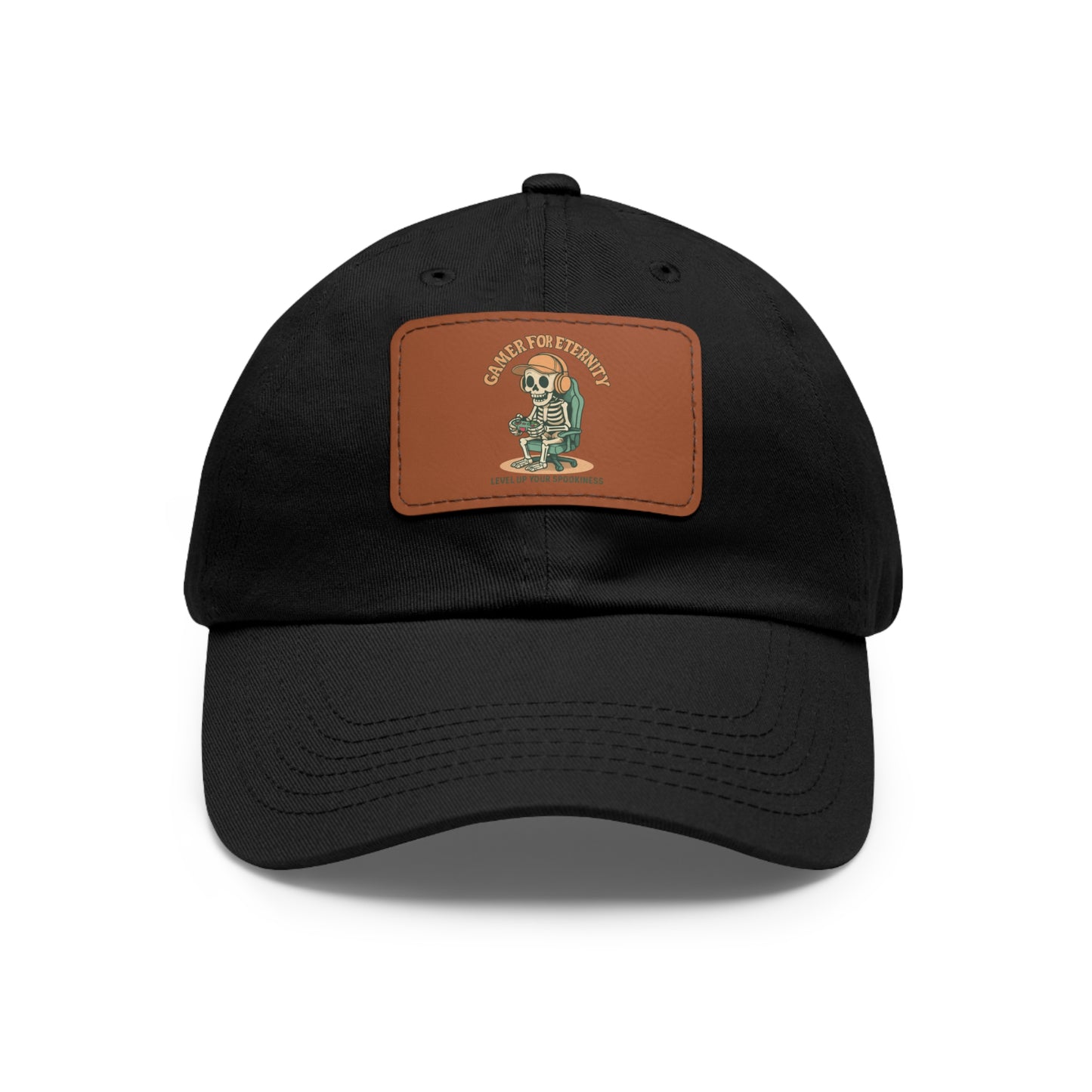 Stylish Dad Hat with Leather Patch - Casual Fashion, Everyday Wear, Beanies, Father's Day Gift, Outdoor Adventures, Dad Hat