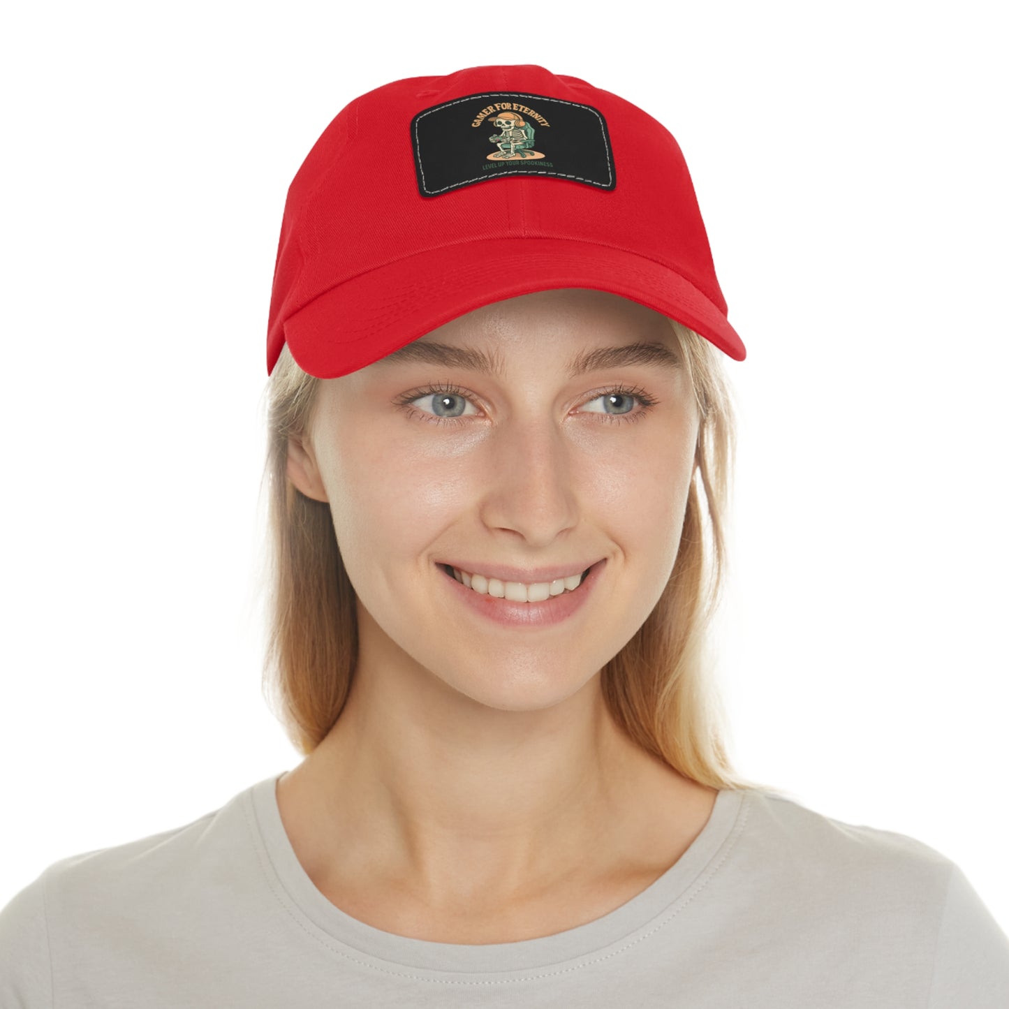 Stylish Dad Hat with Leather Patch - Casual Fashion, Everyday Wear, Beanies, Father's Day Gift, Outdoor Adventures, Dad Hat