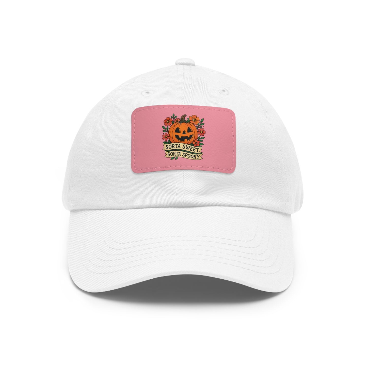 Cute Pumpkin Design – Sorta Sweet, Sorta Spooky Halloween Artwork Dad Hat